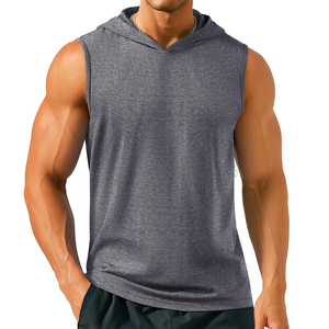 Sweat à capuche pour homme en molleton 100% coton, qualité supérieure, coupe classique, teinture unie numérique, pour la salle de sport, hiver - Product Image 1