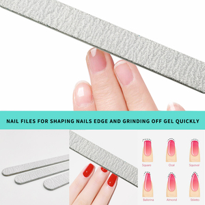 Limes à ongles pour bébé avec logo personnalisé, 80/100, professionnelles, grain 100/180, mini limes à ongles jetables - Product Image 2