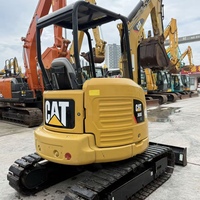 Mini-excavatrice d'occasion Caterpillar du Japon pour modèles 303, 303CR, 303E, 3 tonnes, avec inspection testée et vidéo, godet de 0,09 m³ pour usage agricole