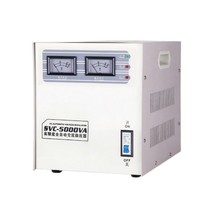 Stabilizer Tegangan Servo Satu Fasa Akurasi Tinggi 10KVA 220V 80-260V AVR Untuk Penggunaan Rumah Tangga Bersertifikasi CE