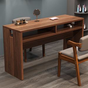 Table à ongles Wss, cadre en bois massif, table de manucure, bureau, fournitures pour ongles, table d'art des ongles japonaise - Product Image 6