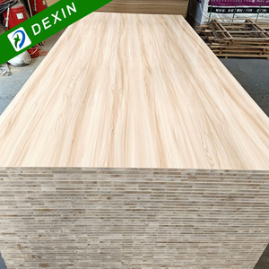 18mm 19mm rắn falcata thông paulownia lõi trắng melamine phải đối mặt với lớp học đầu tiên khối Hội Đồng Quản trị/blockboard gỗ tấm cho đồ nội thất - Product Image 4