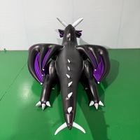 Apex 2026 Dragon gonflable géant noir à rayures violettes et cornes blanches, certifié CE, couleurs et tailles personnalisables pour événements
