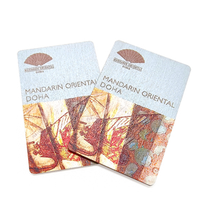Reciclable personalizado grabado Logotipo de impresión de madera Hotel Key Cards RFID <span class=keywords><strong>Tarjeta</strong></span> de madera - Product Image 1