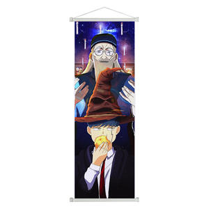 6 Designs 25*75cm Affiche <span class=keywords><strong>Manga</strong></span> Mashle Personnage d'Anime en Tissu, Décoration Murale en Rouleau, Tableaux à Suspendre pour Fans d'Anime - Product Image 3