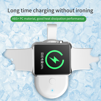 Mini chargeur magnétique sans fil pour porte-clés, batterie externe 1000 mAh, type C PD, charge portable pour montre connectée