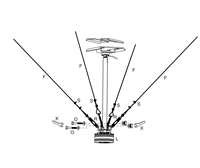 Ventilateur de plafond HVLS industriel pour le refroidissement de grandes surfaces dans les entrepôts et les espaces à plafond haut