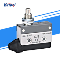 KJT Fabricant IP65 AZ7124L Micro-interrupteur à piston court en plastique renforcé étanche et résistant à l'huile Interrupteur de fin de course