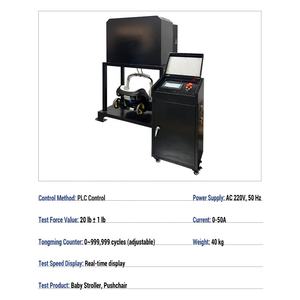 स्ट्रेलर हैंडल कंपन परीक्षण मशीन बेबी कैरिज हैंडल कंपन परीक्षण उपकरण बाल सुरक्षा सीट हैंडल सदमे परीक्षक - Product Image 4