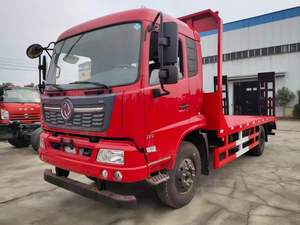 Camion plateau Dongfeng 4X2, Camion de transport de machines de construction Dongfeng 4X2, Porte-chargeurs à plateau Dongfeng 4X2, Dongfeng 4x2 plateau - Product Image 1