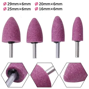 Ponceuse rotative <span class=keywords><strong>Dremel</strong></span> pour le polissage et le meulage de pierres céramiques en forme de balle/cylindre/en T de 16/20/25/30/40 mm avec tige de 6 mm - Product Image 1