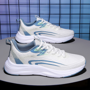 Nueva Tendencia 2025, Calzado Deportivo Informal Personalizable, Zapatos Atléticos de Malla Transpirable, Cómodos para Caminar, con Cordones, Flexibles para Primavera/Otoño - Product Image 3
