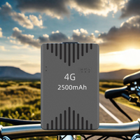 Traceur GPS 4G pour Véhicule, Anti-choc, avec Grande Batterie Rechargeable 2500mAh et Longue Autonomie, pour Localisation Automobile et Suivi des Actifs, Service Post-traitement GPS
