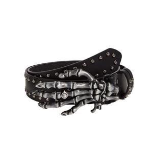 Cinturón Punk con Hebilla de Calavera Personalizada para Mujer, Cinturón Gótico de Moda 2026, Cinturón Casual para Pantalones, Venta al por Mayor - Product Image 1