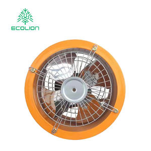 8/10/12 ''Ventilateur à rotor extérieur en fer industriel à grande vitesse Ventilateur à flux axial Ventilation Ventilateur <span class=keywords><strong>d</strong></span>'extraction en métal Induct dans l'<span class=keywords><strong>extracteur</strong></span> de ligne - Product Image 1