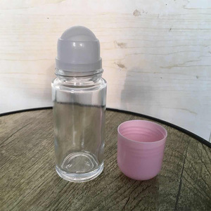 Botella Roll-On de 50 ml, Vidrio Blanco Transparente, Redonda, para Aromaterapia y Aceites Esenciales - Product Image 3