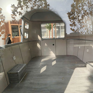 Carrito de Café de Acero Inoxidable de Primera Calidad, Remolque Multifuncional con Garantía de 2 Años para Venta de Helados, Espresso/Ve Latte - Product Image 5