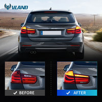 VLAND completa las luces traseras LED Asamblea trasera lámpara 2012-2015 secuencial Luz de cola para BMW F30 F80 F35