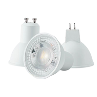 Projecteur LED à économie d'énergie AC85-265V 3CCT 3000/4100/6000K 120 degrés 3W/5W/6W/7W/8W/9W B22 MR16 GU5.3 GU10 pour éclairage domestique et de bureau