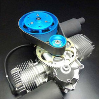 NOUVEAU Moteur à essence DLE200 200CC 23HP pour paramoteur (version silencieux standard)