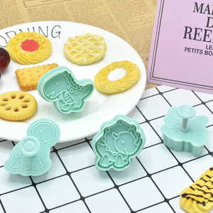 2024 Sinh Thái Thân Thiện Dùng Một Lần Khủng Long Mùa Xuân Cookie <span class=keywords><strong>Cutter</strong></span> Khuôn Nhựa Pastry Baking Công Cụ Cho Bánh Trang Trí Sô Cô La Khuôn - Product Image 6