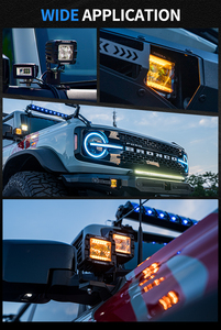 AURORA 2inch trong trực tiếp chùm offroad sương mù xe tải nhẹ UTV ATV <span class=keywords><strong>LED</strong></span> lái xe làm việc ánh sáng - Product Image 6