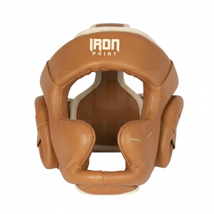 Protector de cabeza de cuero personalizado de alta calidad, cómodo equipo de protección de boxeo, gran oferta, ropa de artes marciales - Product Image 1