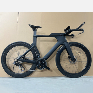 Vélo de course sur route TWITTER TT, vélo de triathlon T3 Wheeltop, vélo électrique sans fil à 24 vitesses, vélo en carbone avec roues en carbone 3K - Product Image 4