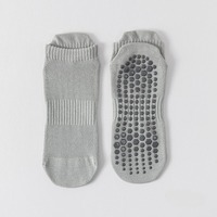 Chaussettes d'entraînement d'été antidérapantes pour équipe professionnelle, à compression, avec semelle ventilée et adhérence, conçues pour l'entraînement fonctionnel