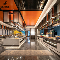Komplette Restaurant-Sets Luxuriöse Kommerzielle Esszimmermöbel Moderne Hotel-Restaurant-Möbelsets Tische und Stühle für Hotels