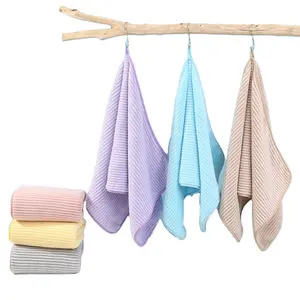 Coral Velvet Strip Towel Absorbent Quick Drying Household Hook Face Towel Hand Towel For Home