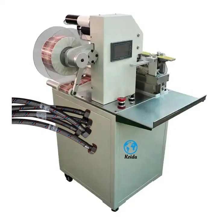 Cable Core Labeling Machine Wholesale Automatic Cable Label Folding and Labeling Machine Is ...