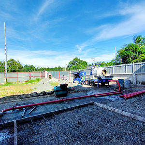 Pompe à béton mobile diesel 40m3/h avec combinaison - Product Image 6