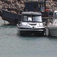 Bateau de pêche en aluminium de 7,5 m (25 pieds) de Nouvelle-Zélande avec moteur hors-bord pour la pêche sportive et de loisirs à vendre