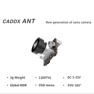 Cámara <span class=keywords><strong>FPV</strong></span> CADDXFPV Ant Analógica para Drones de Carreras y Freestyle, Piezas DIY Hechas de Plástico Resistente, en Oferta - Product Image 2