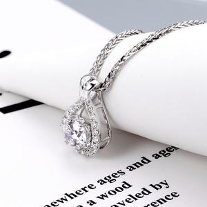 สร้อยคอเมสซี่ รุ่น MSN-612 ทองคำขาว 18K AU750 ประดับเพชร CVD แล็บโกรน 1.0 กะรัต - Product Image 5