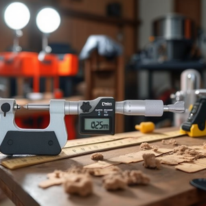 Ttake Digital <b>Micrometer</b> 0-25mm External Thread Measurement IP65 Waterproof - Product Image 3