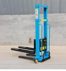 מלגזה הידראולית קטנה המופעלת ביד עם קיבולת של 800 ק "ג לפריקת הפריקה - Product Image 1