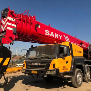 Camion-grue d'occasion en bon état Sany 100T certifié EPA, système hydraulique efficace pour les travaux d'infrastructure lourde - Product Image 1
