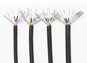 Ul246 24awg 26awg 28awg 30awg Data Cable Manufacturing With Braided Shielded Wire