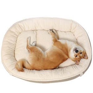Hot Sale Comfortable Pet Cat Plushie <strong>Sofa</strong> Cushion Custom Fluffy Pet Dog Soft Plush Sleeping <strong>Bed</strong>