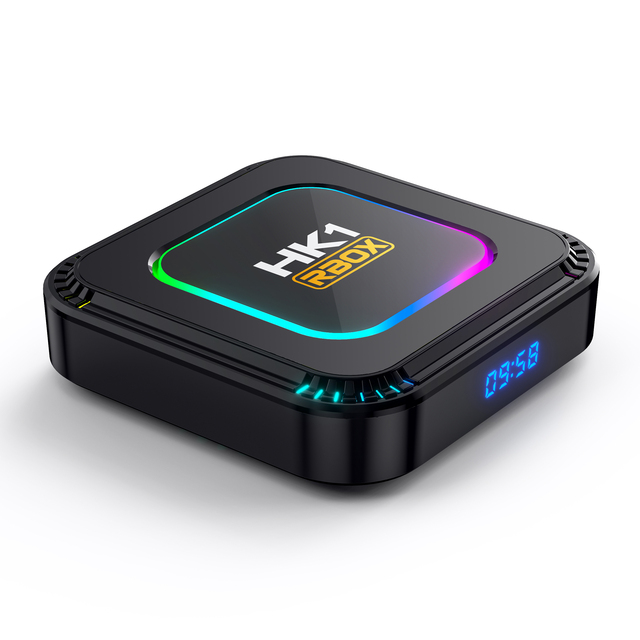 Factory New Rk3528 Android 13 Quad Core 4K 64GB Storage 4GB RAM Dual Band WIFI 6 HD HK1 Rbox K8 TV Box