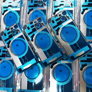 กระจกฝาหลังสำหรับ iPhone 14 14 Plus รุ่น Big Hole  พร้อมแม่เหล็กในตัวสำหรับจัดตำแหน่ง สำหรับ Apple 16 Plus - Product Image 5