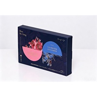 Faltbare Recycelbare Karton-Geschenkbox mit Griff Individuelle Verpackung Logo UV-Vollfarbdruck Matt-Laminierung Magnetverschluss