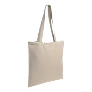 Borsa shopper con chiusura a zip personalizzabile per merchandising - Product Image 2