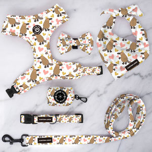 Tali kekang anjing taktis tugas berat, latihan hewan peliharaan, rompi tanpa tarikan pegangan lembut, aksesori hewan peliharaan - Product Image 4