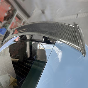 Alerón Trasero de Fibra de Carbono <span class=keywords><strong>Real</strong></span> para <span class=keywords><strong>Jaguar</strong></span> F-TYPE, Modificación de Automóviles, Estilo Definitivo para su Automóvil, Actualizado - Product Image 2