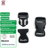 Accessoire de casque de sécurité en plastique POM de haute qualité, étanche, robuste, avec boucle tactique personnalisée, portable, faible MOQ, vente en gros