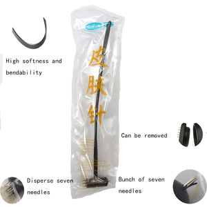 Aiguille à double tête en <span class=keywords><strong>fleur</strong></span> <span class=keywords><strong>de</strong></span> <span class=keywords><strong>prunier</strong></span> pour le traitement <span class=keywords><strong>de</strong></span> la ponction sanguine cutanée, la perte <span class=keywords><strong>de</strong></span> cheveux, l'aiguille <span class=keywords><strong>de</strong></span> remplissage dermique - Product Image 2