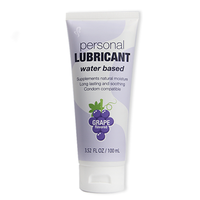 Grape Flavor Water Based Personal Lubricant